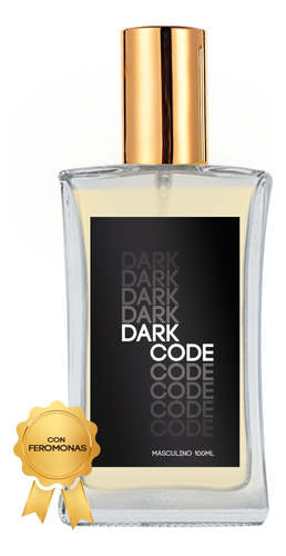 Perfume Dark Code Con Feromonas - mL a $909