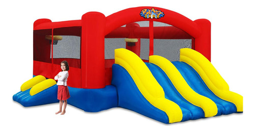 Blast Zone Triple Play - Casa Inflable Combinada Con Soplado