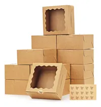 Comprar Moretoes 15 Cajas De Galletas Con Ventana, Cajas De Panaderi