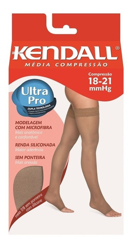 Meia Calça 7/8 Média Compressão Varizes Trombose P M G Gg Xg