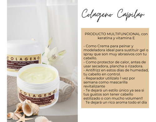 Colageno De Cabello Yeguada La Reserva 2 Pza Multifuncional