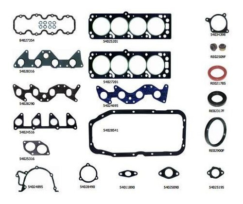 Juego Juntas Motor Chevrolet Monza 1.8 Nafta - Abr Brasil