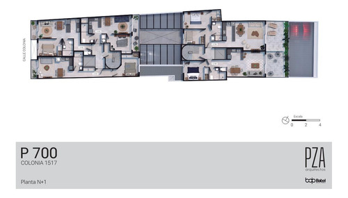 Oblivion (804) Apartamento De 1 Dormitorio Concocina Definida A La Venta En Cordón A Estrenar 2027