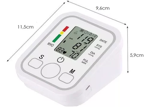 Para Medir La Presion Arterial Monitor Medidor Tensiometro Digital de Brazo  NUEV