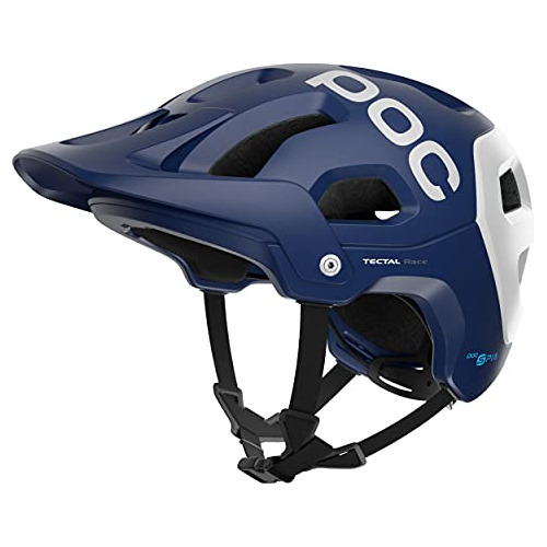 Poc Tectal Race Spin Helmet Lead Blue/hydrogen White Matte,