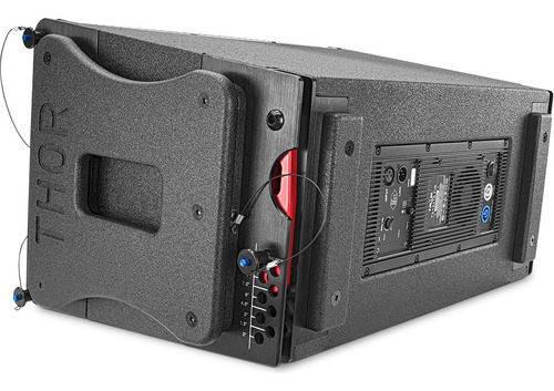 Bocina Thor TF-12x1A portátil negra 127V