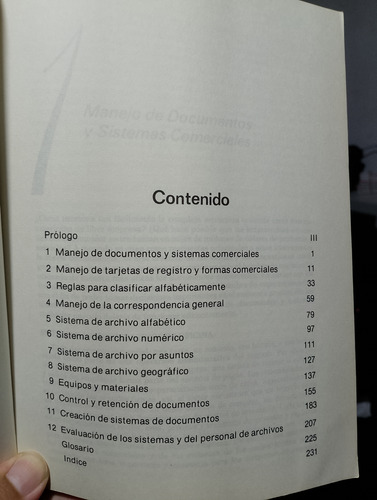 Libro Sistema De Archivo Y Manejo De Documentos (Usado)