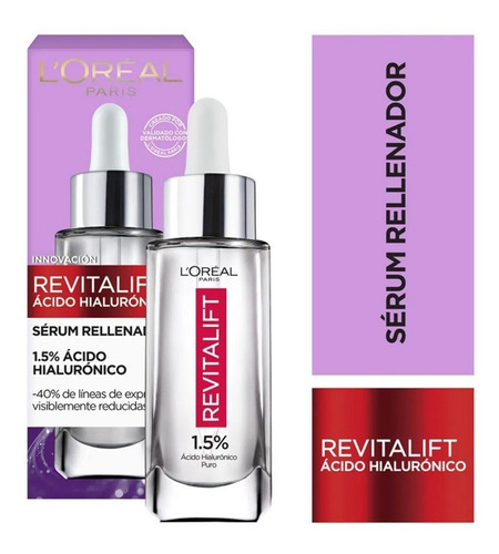 Serum L`oreal Revitalift Acìdo Hialuronico 30ml - Jsaúl