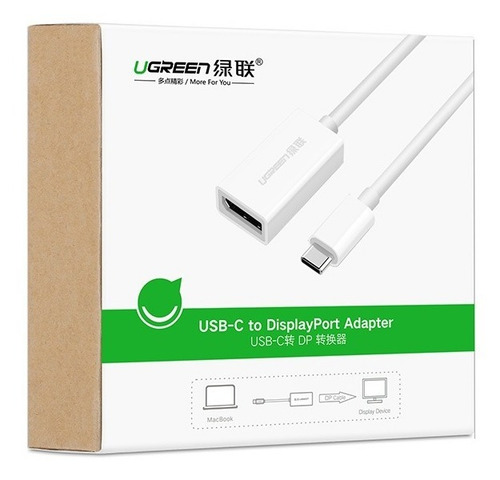 Adaptador Usb C Ugreen Display Port Dp Monitor 4k 60 Hz