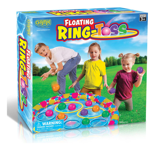 Juego De Lanzar Anillos Flotantes Para Niños Con Alberca Inf