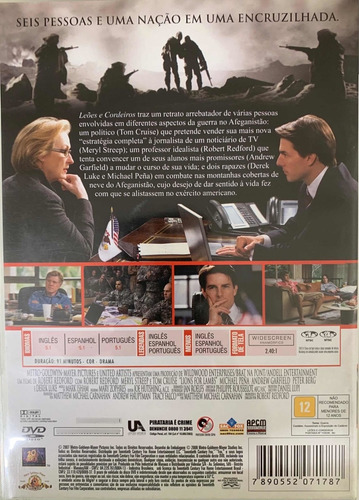 Imagem 2 de 4 de Dvd - Filme - Entre Leões E Cordeiros