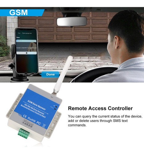 L Interruptor De Relé De Abridor De Portão Gsm Acesso
