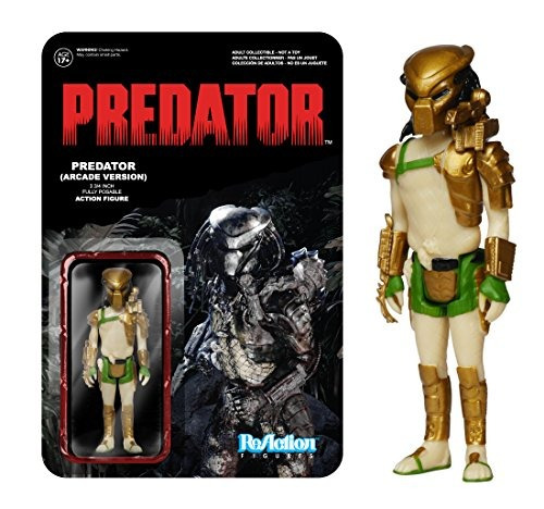 Funko Reaction Figurepredator Figure (arcade Version)toys