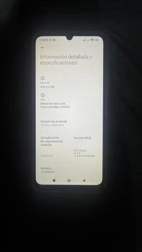 Celular Xiaomi Redmi Note 13c - 128 Gb - 8core (Usado)