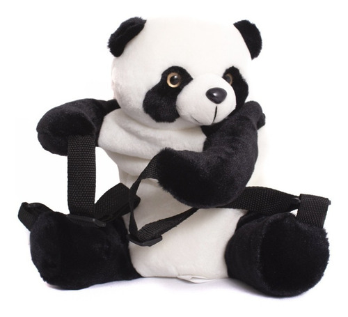 Mochila Osito Panda Peluche Para Niños Premium