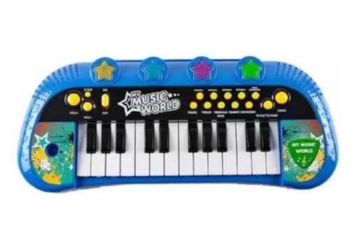 Organo Teclado Musical Infantil A Pilas Con 24 Teclas
