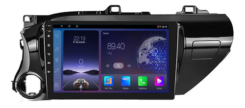 Stereo Multimedia Gps Toyota Hilux 16-21 2gb 64gb Carplay