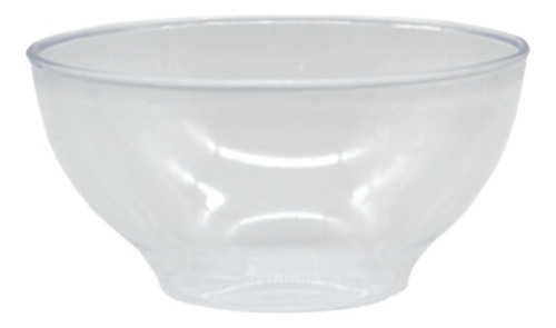 Bowl Compotera Picada Cazuela Mini Plastico Transp. X 6 U. 