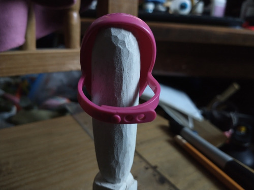 Casco Rosa Barbie Mattel (Usado)