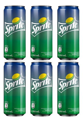 Refrigerante Sprite Refrigerante Sprite lima-limão em lata 310 ml