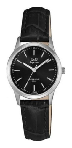 Reloj Para Mujer Q&q Superior S281j302y Negro