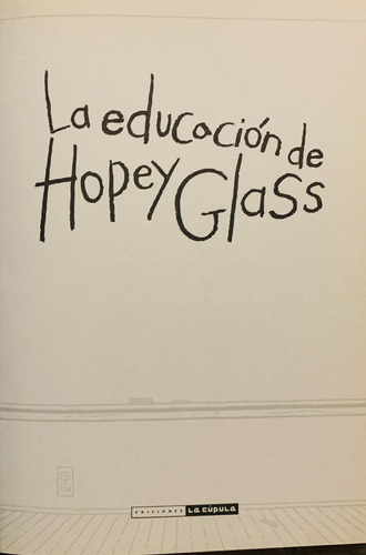 La Educación De Hopey Glass De Jaime Hernández (Usado)