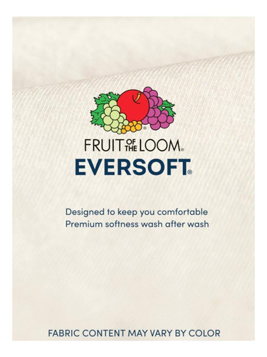 Fruit Of The Loom Eversoft Playera De Algodón Para Hombre,