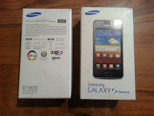 Caja Samsung Galaxy S Advance Remate Oferta