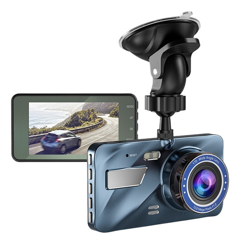 Coche Dvr Dash Camera Vista Posterior Lente Dual Dash Cam
