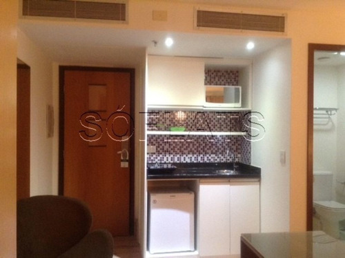 Imagem 2 de 15 de Flat Bourbon Todo Mobiliado Diferenciado Com Cozinha . - Sf25588