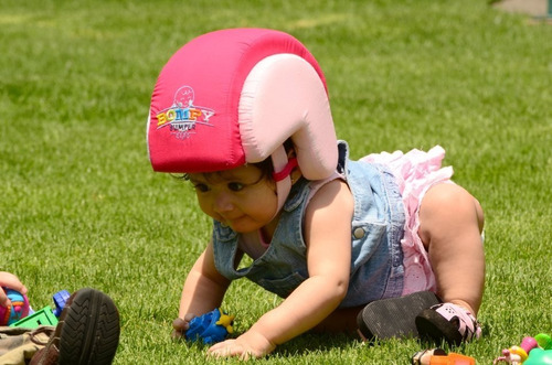 Casco Protector Para Bebes   Bompy Bumper Marca Registrada