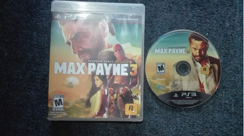 Max Payne 3 Sin Instructivo Play Station 3.