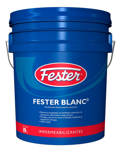 Acabado Para Sistemas Asfálticos Festerblanc Cub 19/lts