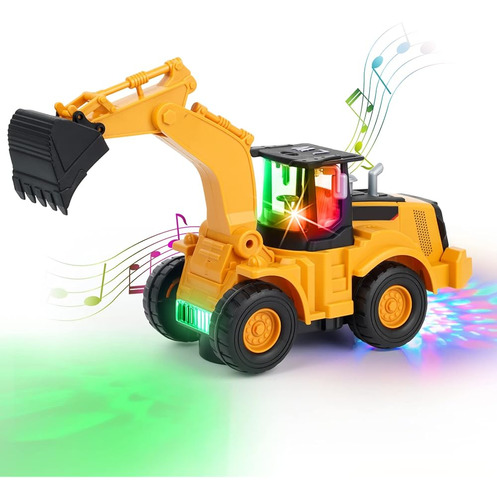 Kizeefun Construction Excavator Toy Kids Toy Digger Truck Co