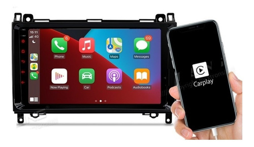 Carplay Mercedes Benz Clase A/b Sprinter Gps Android Touch