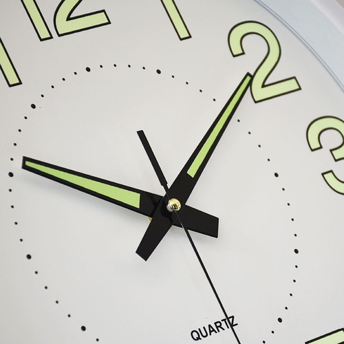 Imagen 7 de 10 de Reloj De Pared, 12 In 30 Cm Moderno Luminoso Digital Reloj