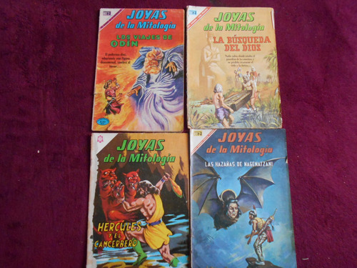 Lote D20 Historieta Joyas Mitologia Novaro Grandes Raras (Usado)