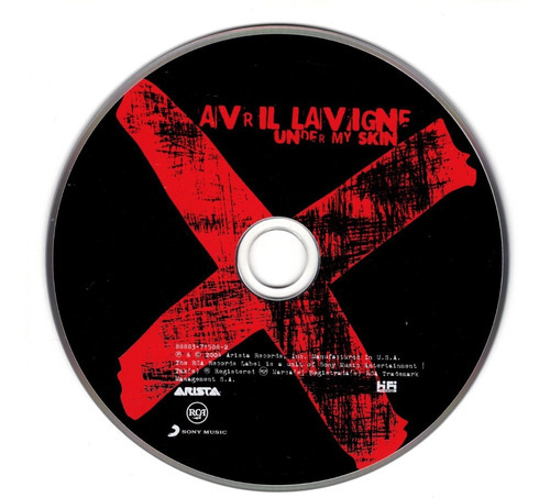 Avril Lavigne - Under My Skin - Disco Cd - Nuevo