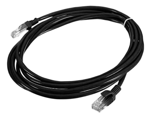 Cable Patch Cord Dixon 3mts Utp Cat5e 24awg Cobre Lszh Negro