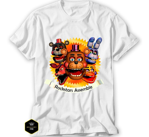 Five Nights At Freddy's Salvages Remera - Especial Edition