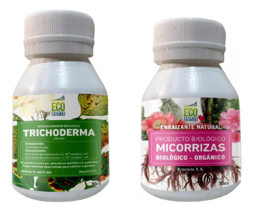 Micorrizas + Trichodermas X 30cc - Ecomambo