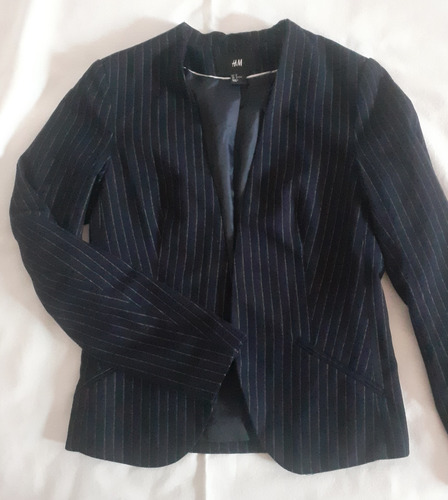 Saco Blazer H&m Talle S Mujer 