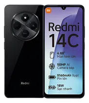 Comprar Celular Xiaomi Redmi 14c 128gb 4gb + 4gb De Ram - Negro