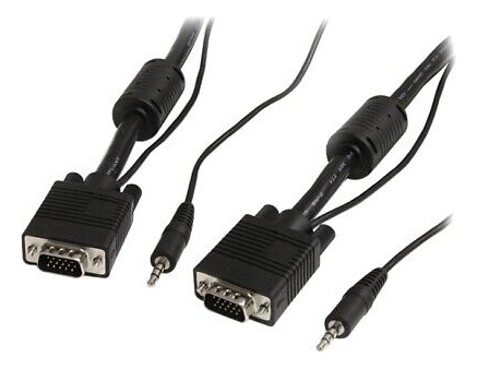 Startech 15ft Coax High Resolution Monitor Vga Cable Wit Vvc