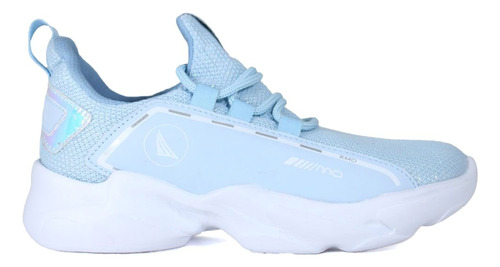 Tenis Niña Casuales Resistente Suela Ligera Color Azul 1312