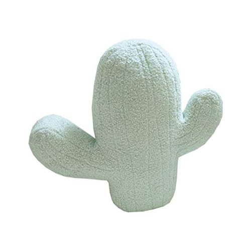 Almohada Forma De Cactus Cojín Tridimensional Sofá Co...