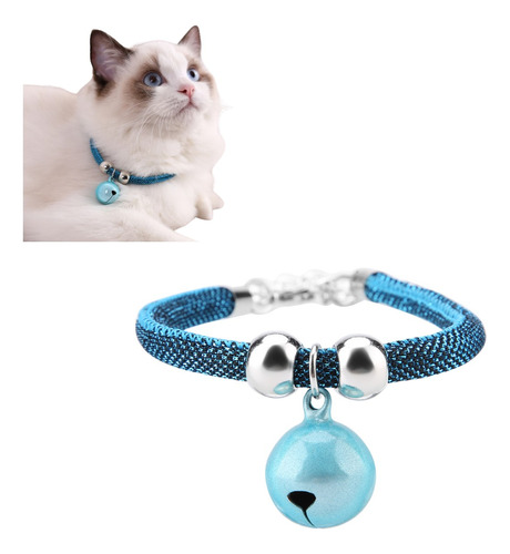 Collar Para Gatos Perro Con Cascabeles Raza Pequeña