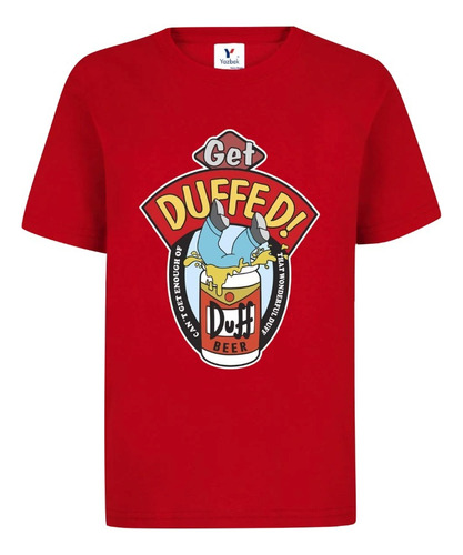 Playera Simpsons Homero Simpson Cerveza Duff Varios Diseños