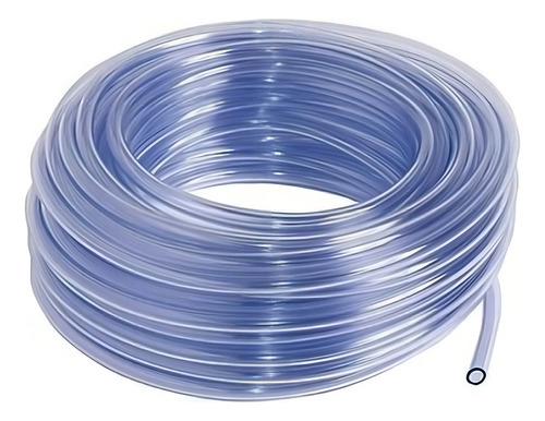 Mangueira Tubo Cristal Transparente Pvc 8mm 5/16 X0,8mm 50mt