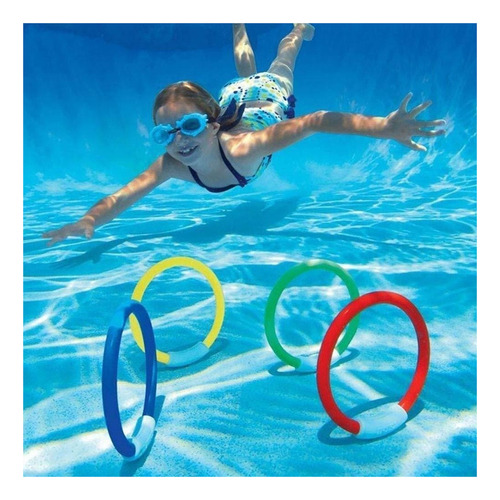 19 Piece Diving Toy Set With Ring